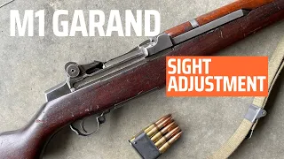 M1 Garand Sight Adjustment for Accurate Shooting