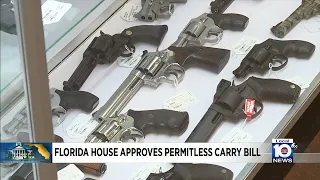 Florida House approves permit less carry bill