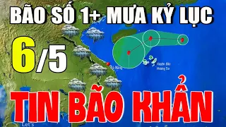 Dự báo thời tiết hôm nay mới nhất ngày 6/5| Dự báo thời tiết 3 ngày tới#thờitiết