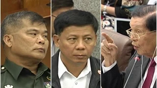 Enrile, sinermunan ang ilang opisyal ng PNP, AFP sa 'Mamasapano' hearing