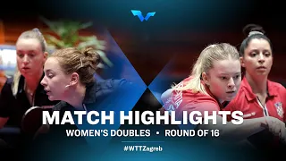 Ana Tofant/Katarina Strazar vs Hana Arapovic/Mateja Jeger | WD | WTT Contender Zagreb 2022 | (R16)