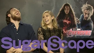 'Avengers: The Age of Ultron's' Aaron Taylor-Johnson and Elizabeth Olsen take our superhero quiz