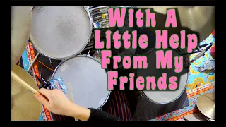 With A Little Help From My Friends | Drum Cover | Isolated Track