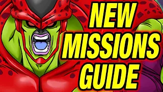 HOW TO BEAT THE NEW CELL MAX MISSIONS GUIDE! (Dokkan Battle)