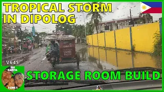 FOREIGNER BUILDING A CHEAP HOUSE IN THE PHILIPPINES - TROPICAL STORM IN DIPOLOG - THE GARCIA FAMILY