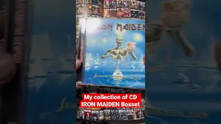 IRON MAIDEN CD Boxset Collection #ironmaiden #cdmusic #boxset #rock #heavymetal #rockclassic