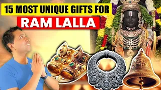 Best Gifts for Ram Mandir in Ayodhya from Around the World 🙏🕉️