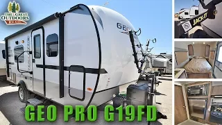 2018 ROCKWOOD GEO PRO G19FD Lightweight Travel Trailer RV Colorado