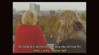 we fell in love in october - girl in red lyrics//vietsub