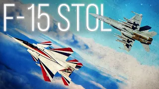 F-15 STOL/MTD | Thrust Vectoring + Canards + Aim9x | F-18 Hornet Dogfight | Digital Combat Simulator