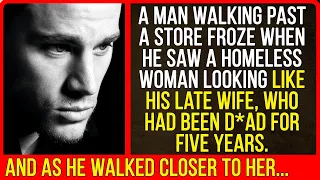 And as he walked closer to her...