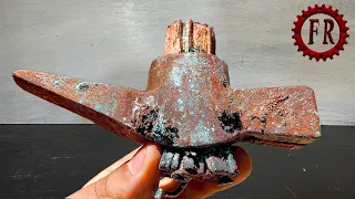 Extremely Rusted Italian HAMMER - [ RESTORATION ] -   #restoration  #ASMR    #FantasticRestorations