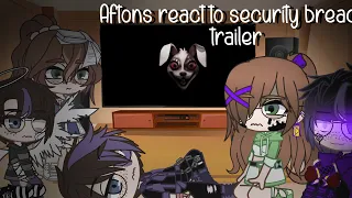 Aftons react to the Security Breach trailer! []Not original[]