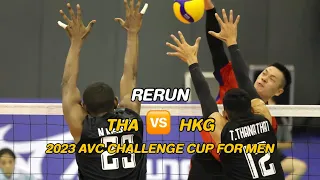 [รีรัน] ไทย (THA) 🆚 ฮ่องกง (HKG) | Full match | 2023 AVC Challenge Cup For Men