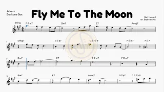 Fly Me to the Moon - Alto Sax Sheet Music