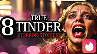 8 TRUE Horrifying Tinder Horror Stories V | (#scarystories) Ambient Fireplace