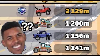 NO FUEL? NO PROBLEM, I GOT DAT JEEP!! - Hill Climb Racing 2 - PUBLIC EVENT