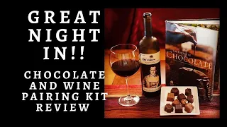 Chocolate & Wine Pairing Kit for 2   Review | How to Pair Chocolate and Wine at Home