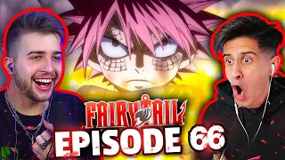 DRAGON FORCE IS INSANE!! Fairy Tail Episode 66 REACTION | Group Reaction