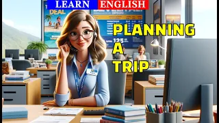 Planning A Trip | Phone Conversation in English | Learn English Through Stories | English Speaking |