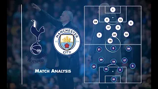 Tottenham v Man City || A review into how Jose Mourinho overcame a dominate Pep Guardiola to go top.