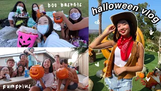 HALLOWEEN VLOG | activities with friends & costume party!