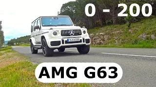 2018 Mercedes- AMG G63, 0- 200 km/h