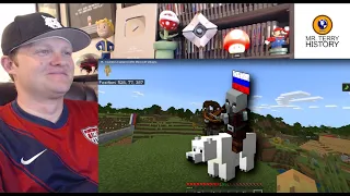 Countries Explained With Minecraft Villages | ibxtoycat | History Teacher Reacts