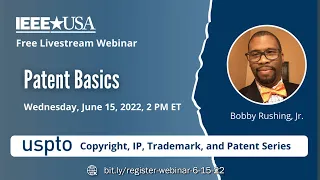 Livestream Webinar: Patent Basics