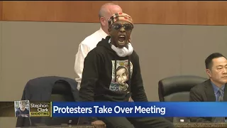 Stephon Clark's Brother Brings Chaos To Community Meeting