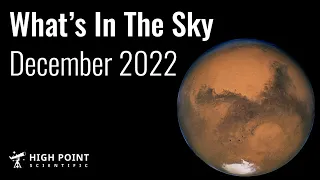 What's in the Sky this Month | December 2022 | High Point Scientific