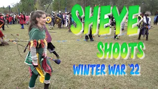 Sheye Archery at Winter War '22 LARP