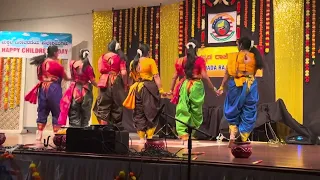 Sirigannada folk dance Dayton Rajyotsava 2023