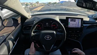 2023 Toyota Camry XSE V6: POV Drive