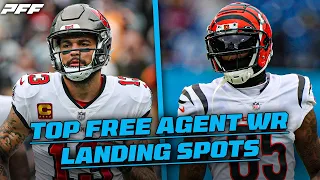 Top Landing Spots Free Agents WRs | PFF