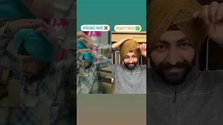 Pagg di Fifty ida krya kro theak | wattan wali pagg #shorts #short