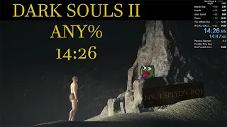 SUB 14:30 PogChamp - Dark Souls II Any% Speedrun in 14:26 RTA No Load (Former World Record)