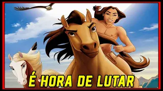 PAULO RICARDO - É HORA DE LUTAR + LETRA (LYRICS) - MÚSICA DO FILME SPIRIT - O CORCEL INDOMÁVEL