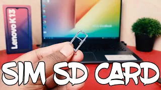 How To Insert SIM & SD Card In Lenovo K13