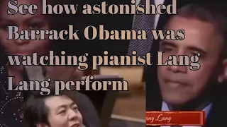 Celebrities applaud and react to one of the the best piano performance ever by lang Lang.