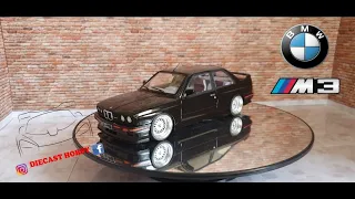 1/18 Solido Bmw E30 M3 Evolution ( Black )