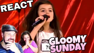 VOCAL COACHES REACT: ANGELINA JORDAN - GLOOMY SUNDAY (BILLIE HOLIDAY COVER)