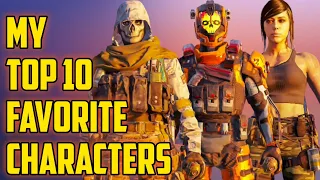 MY TOP 10 FAVORITE CHARACTERS IN COD MOBILE.