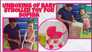 UNBOXING OF BABY DOLL STROLLER TOY