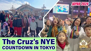 The Cruz’s NYE Countdown in Tokyo 🗼 | Japan Tour | Joel Cruz Official