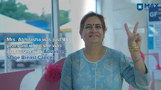 Chemotherapy and Surgery for Advanced Breast Cancer | Patient Success Story | Max Hospital, Vaishali
