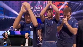 SK gaming winner of Blast pro series Brazil 2017 x astralis