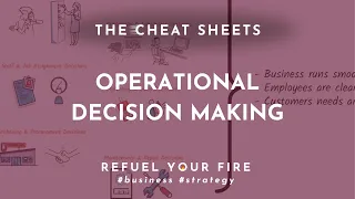 Operational Decision Making