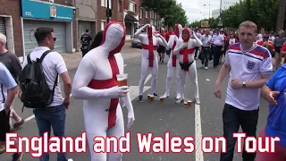 England and Wales fans on Tour  (Jun 16, 2016)