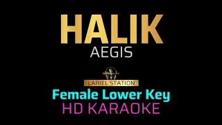 HALIK - AEGIS (Female LOWER Key) KARAOKE/INSTRUMENTAL